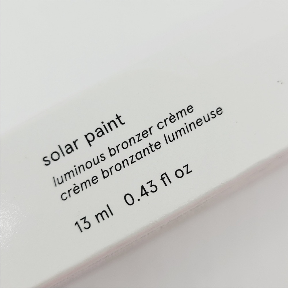 Glossier Solar Paint Luminous Bronzer Crème Flare Brand New In Box - Picture 2 of 4